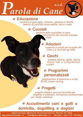 locandina asd Parola di cane