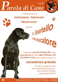Sportello Educatore Cinofilo